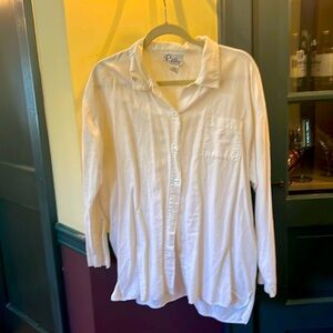 Lilly Pulitzer large white bottom down